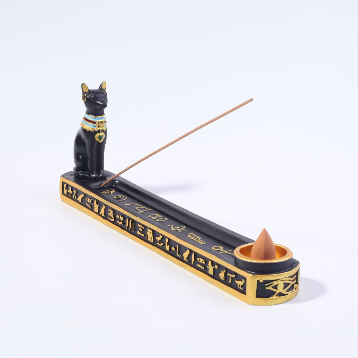 Egyptian Cat Incense Holder