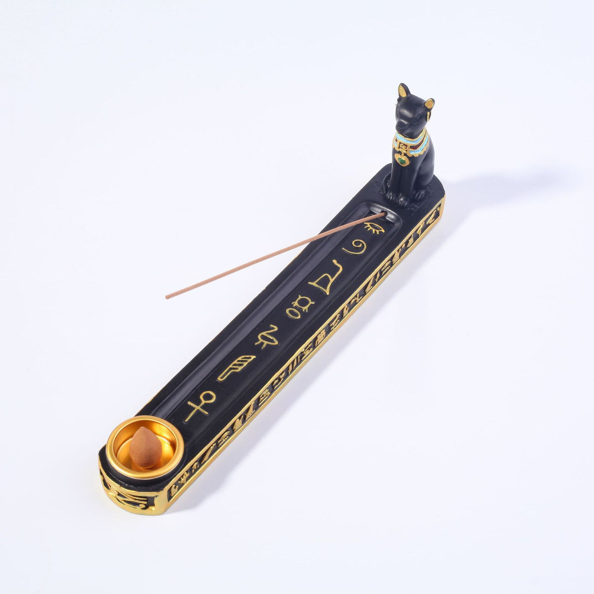 Egyptian Cat Incense Holder