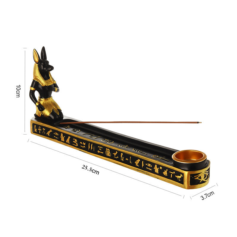 Egyptian Cat Incense Holder