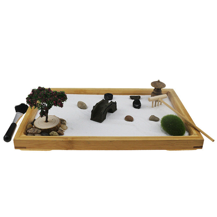 Bamboo Zen Sand Garden