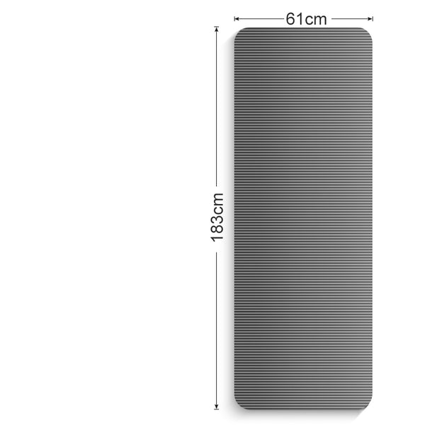 10 mm NBR Yoga Mat with Strap