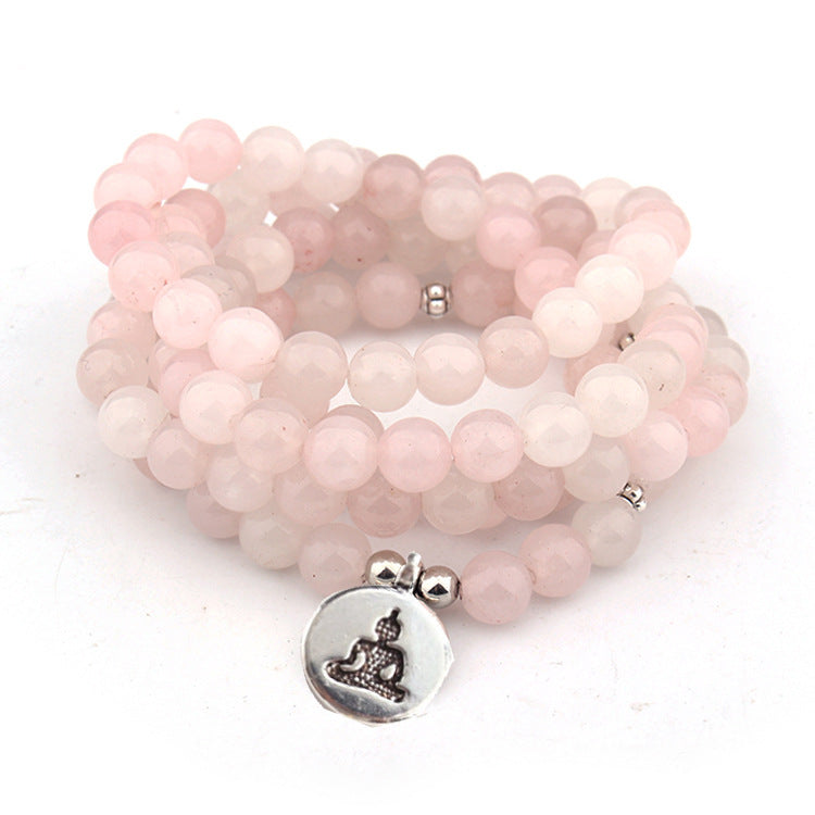 Crystal Charm Yoga Bracelet