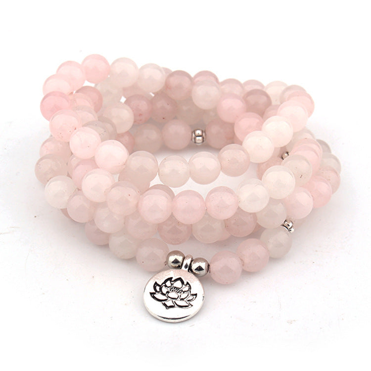 Crystal Charm Yoga Bracelet
