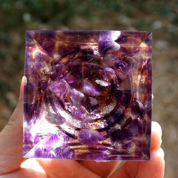 Smoky Crystal Sphere, 60 mm