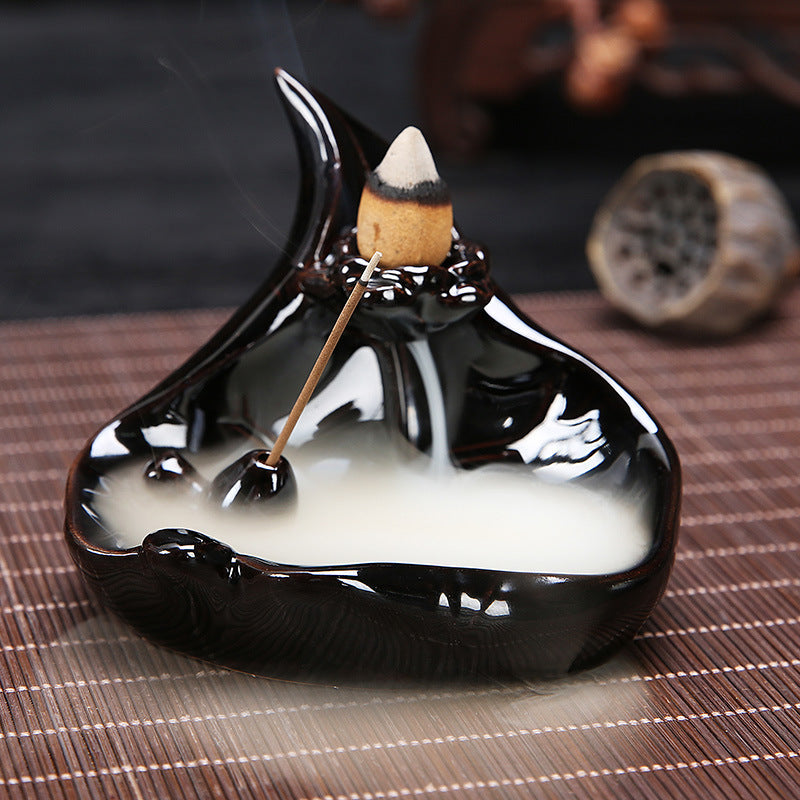 Lotus Backflow Incense Burner