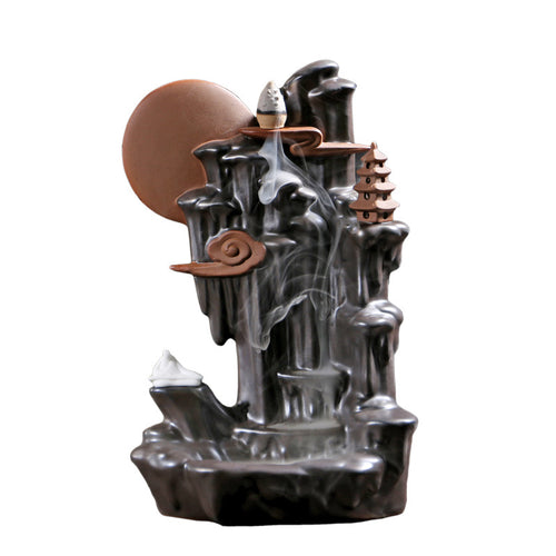 Black Ceramic Backflow Burner