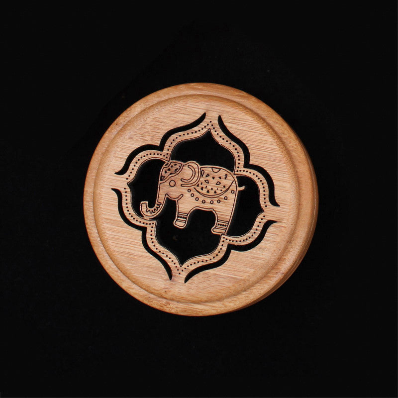 Bamboo Lying Incense Box