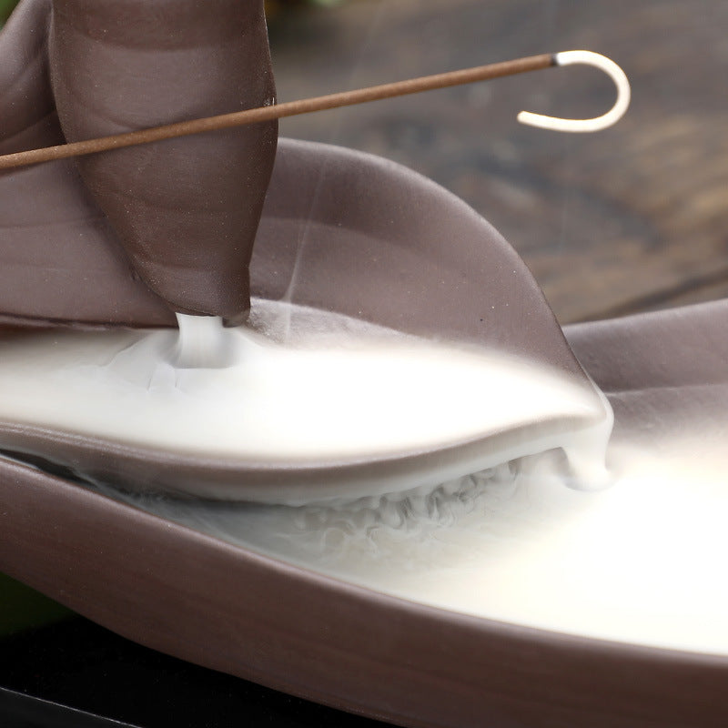 Clay Backflow Incense Burner