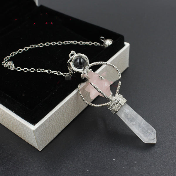 Merkaba Crystal Pendulum