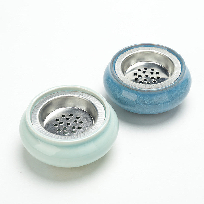 Ceramic Wire-Pattern Incense Burner
