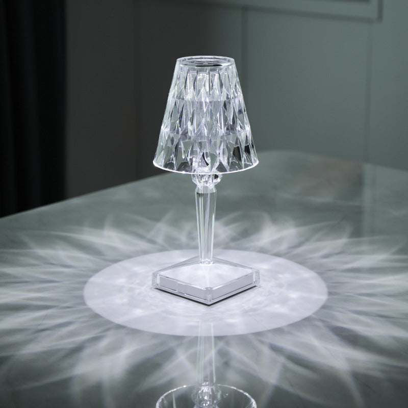 Crystal Diamond Touch Lamp