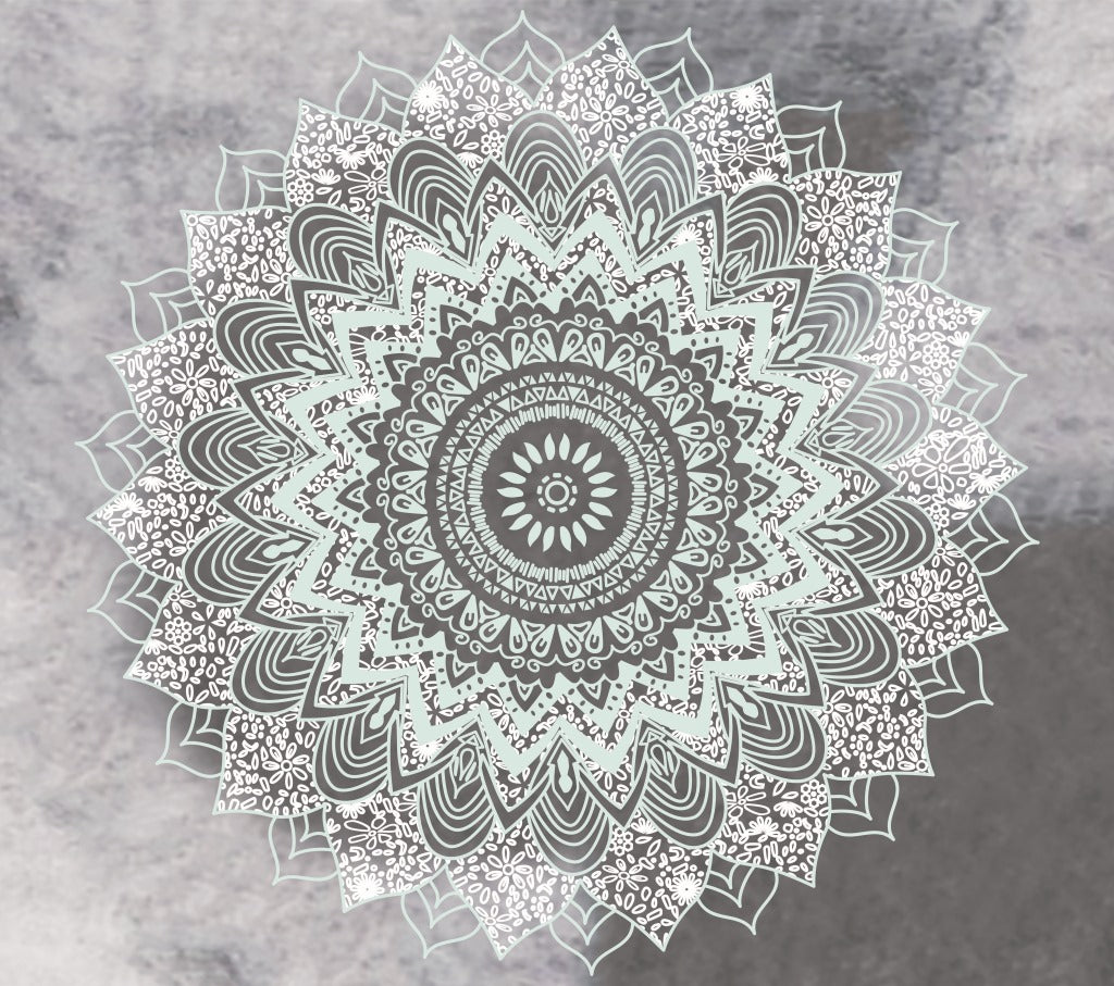 Mandala Flower Tapestry