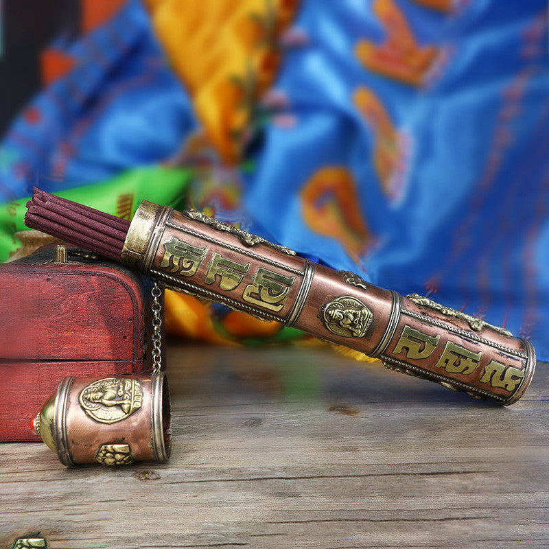 Copper Incense Stick Box