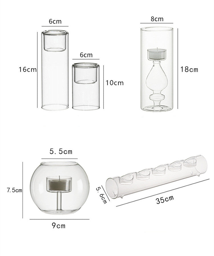 Borosilicate Glass Candle Cup