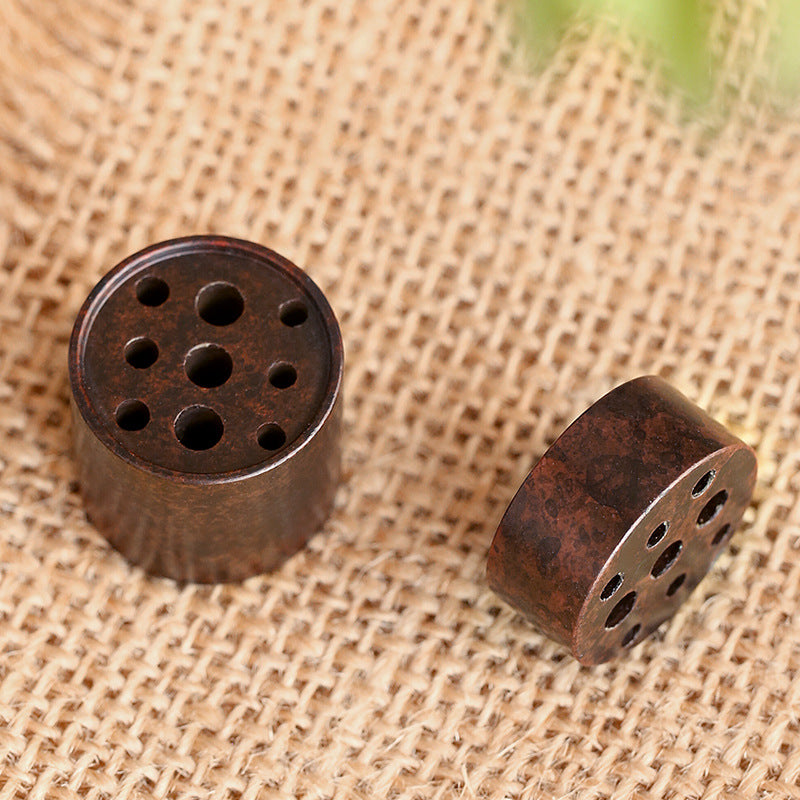 Brass Nine-Hole Incense Holder