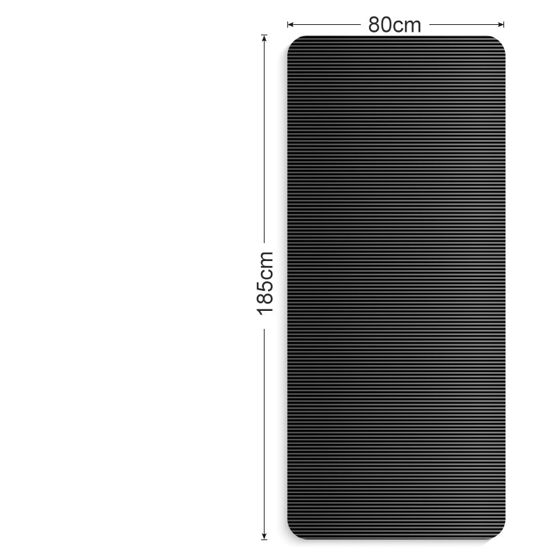 10 mm NBR Yoga Mat with Strap