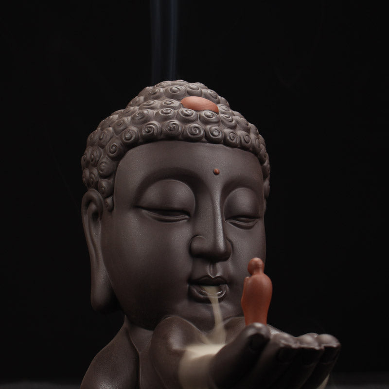 Little Monk Ceramic Figurine