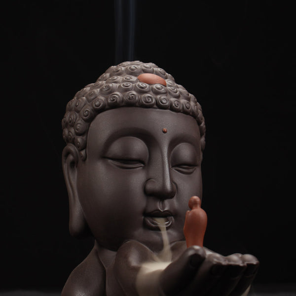 Little Monk Ceramic Figurine