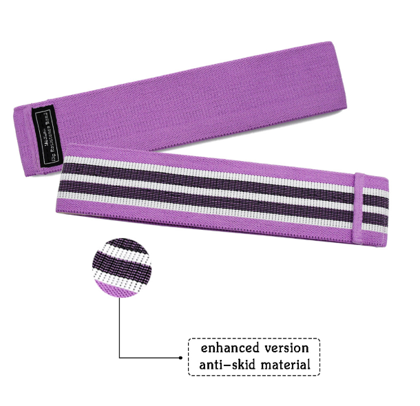 Fabric Resistance Bands - Purple