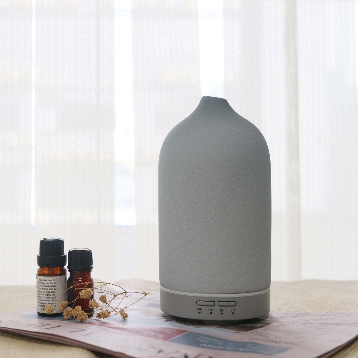 Ceramic Ultrasonic Diffuser - AU / Grey blue