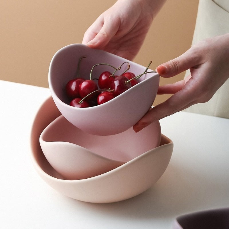 Ceramic Lotus Bowl