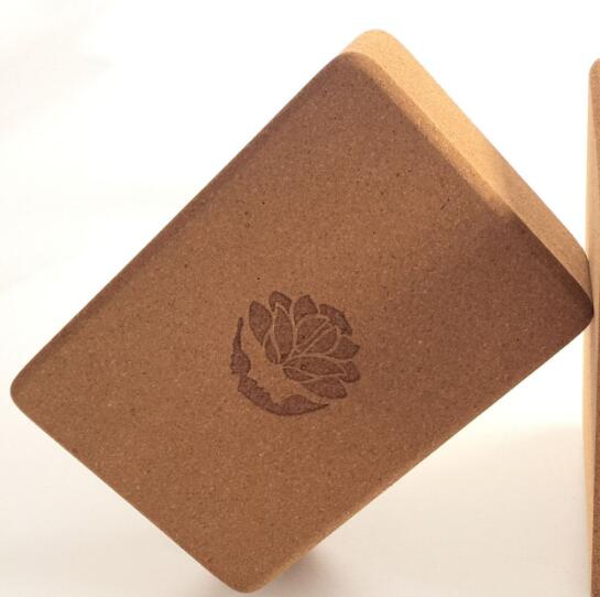 High-Density Cork Yoga Block - 7.2x14.5x22.3cm / 1PCS