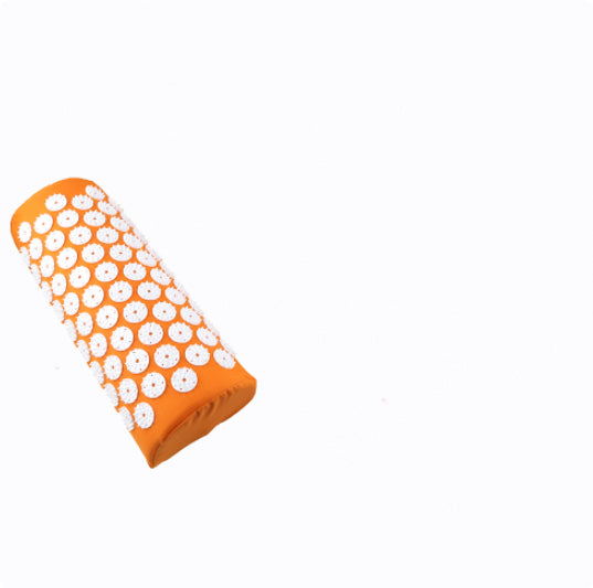 Acupressure Mat and Pillow Set - Orange Pillow / 1PC