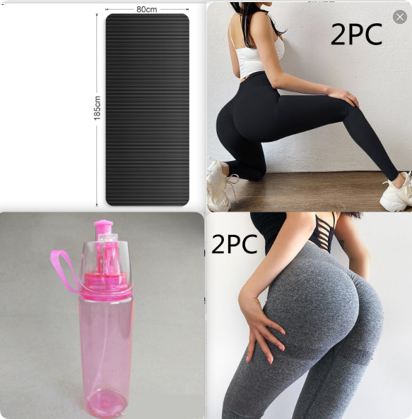 10 mm NBR Yoga Mat with Strap