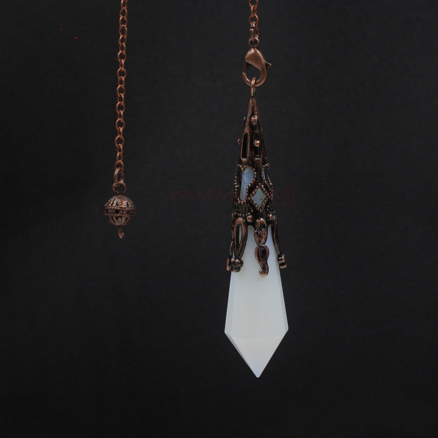 Crystal Pyramid Pendant