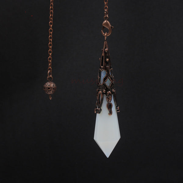 Crystal Pyramid Pendant