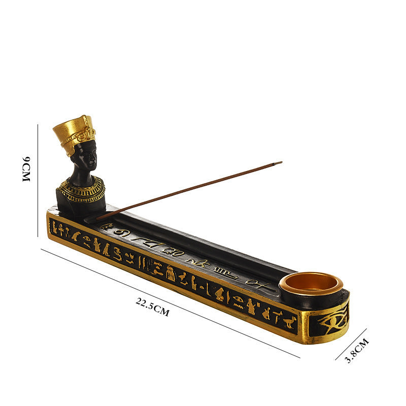 Egyptian Cat Incense Holder