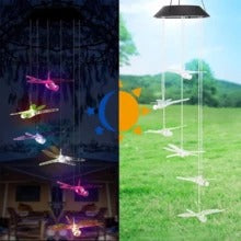 Solar Dragonfly Wind Chime