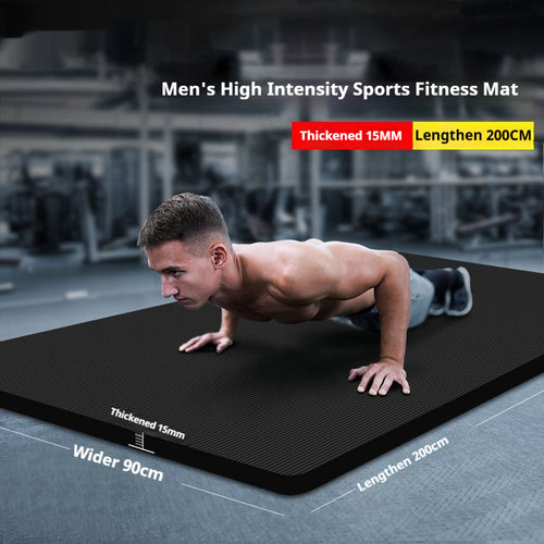 10 mm NBR Yoga Mat with Strap