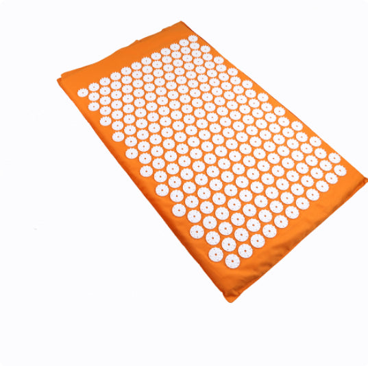Acupressure Mat and Pillow Set - Orange mat / 1PC