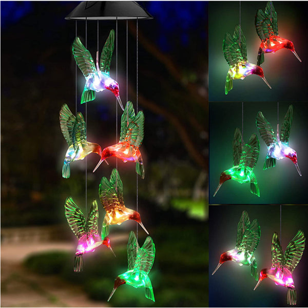 Solar Wind Chime Light