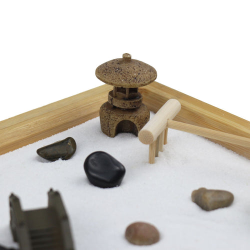 Bamboo Zen Sand Garden