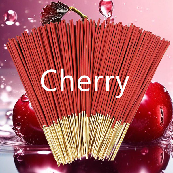 Cherry Bamboo Stick Incense, 22 cm