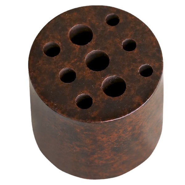 Brass Nine-Hole Incense Holder